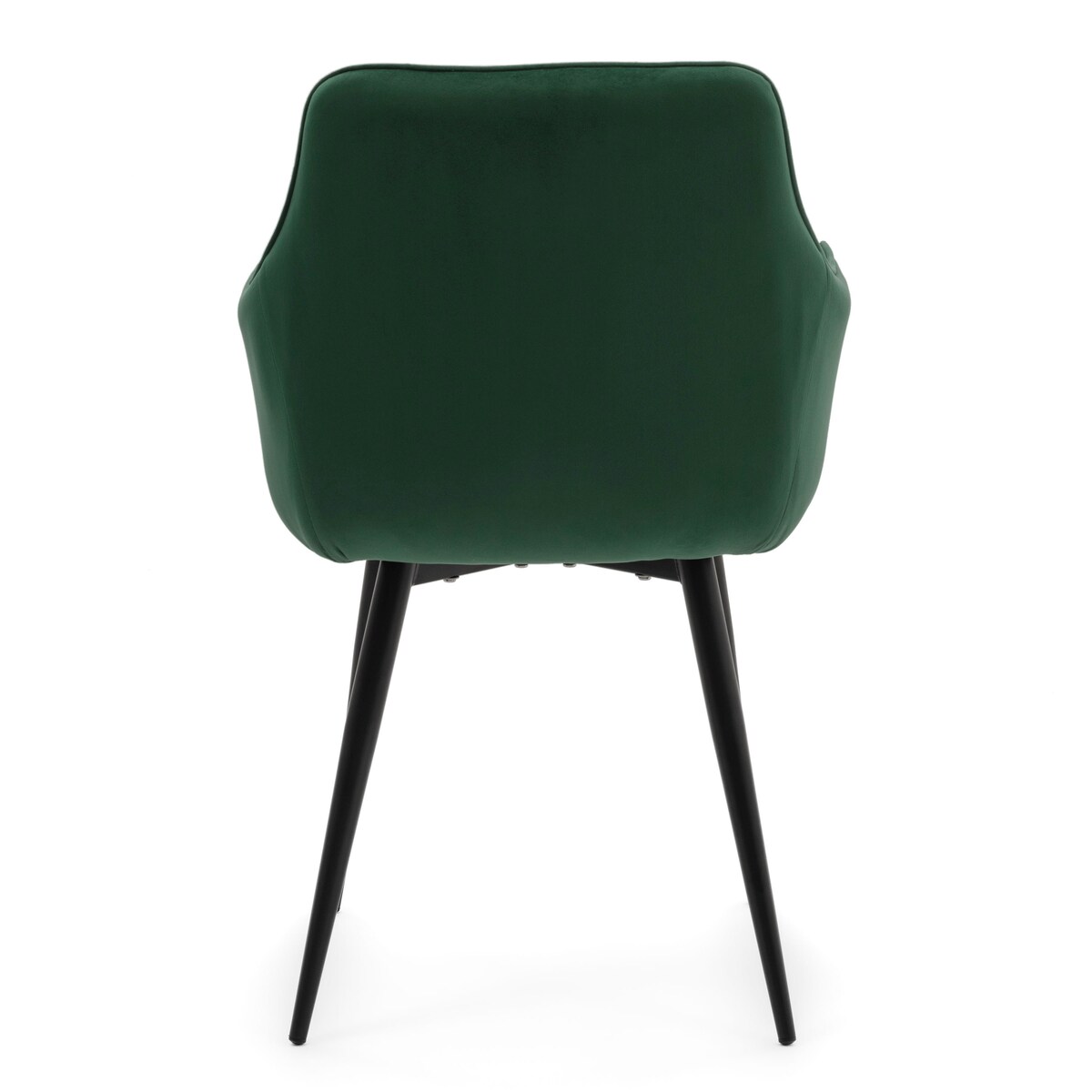 Krzesło tapicerowane welurowe GALLO velvet zielony