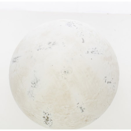 Dekoracja - beżowe jajko z ceramiki 23x17x17 cm ITNOL