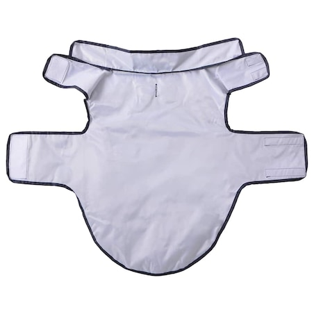 vidaXL Płaszcz przeciwdeszczowy dla psa z odblaskowymi paskami