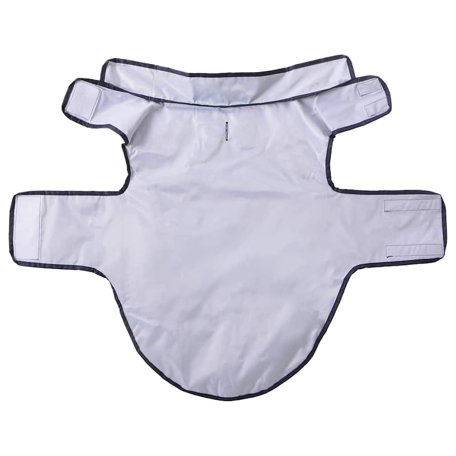 vidaXL Płaszcz przeciwdeszczowy dla psa z odblaskowymi paskami