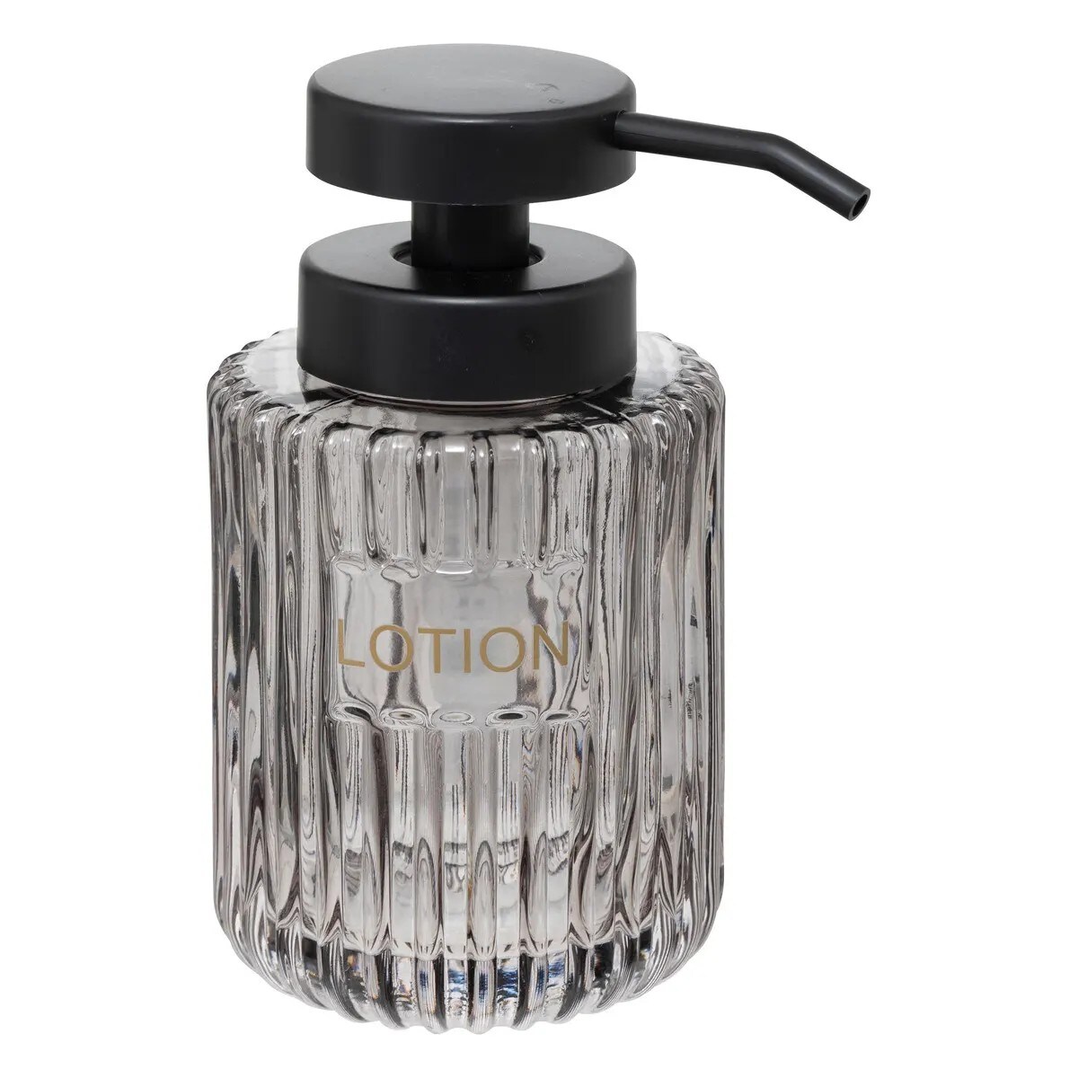 Dozownik na mydło szklany Glass szary