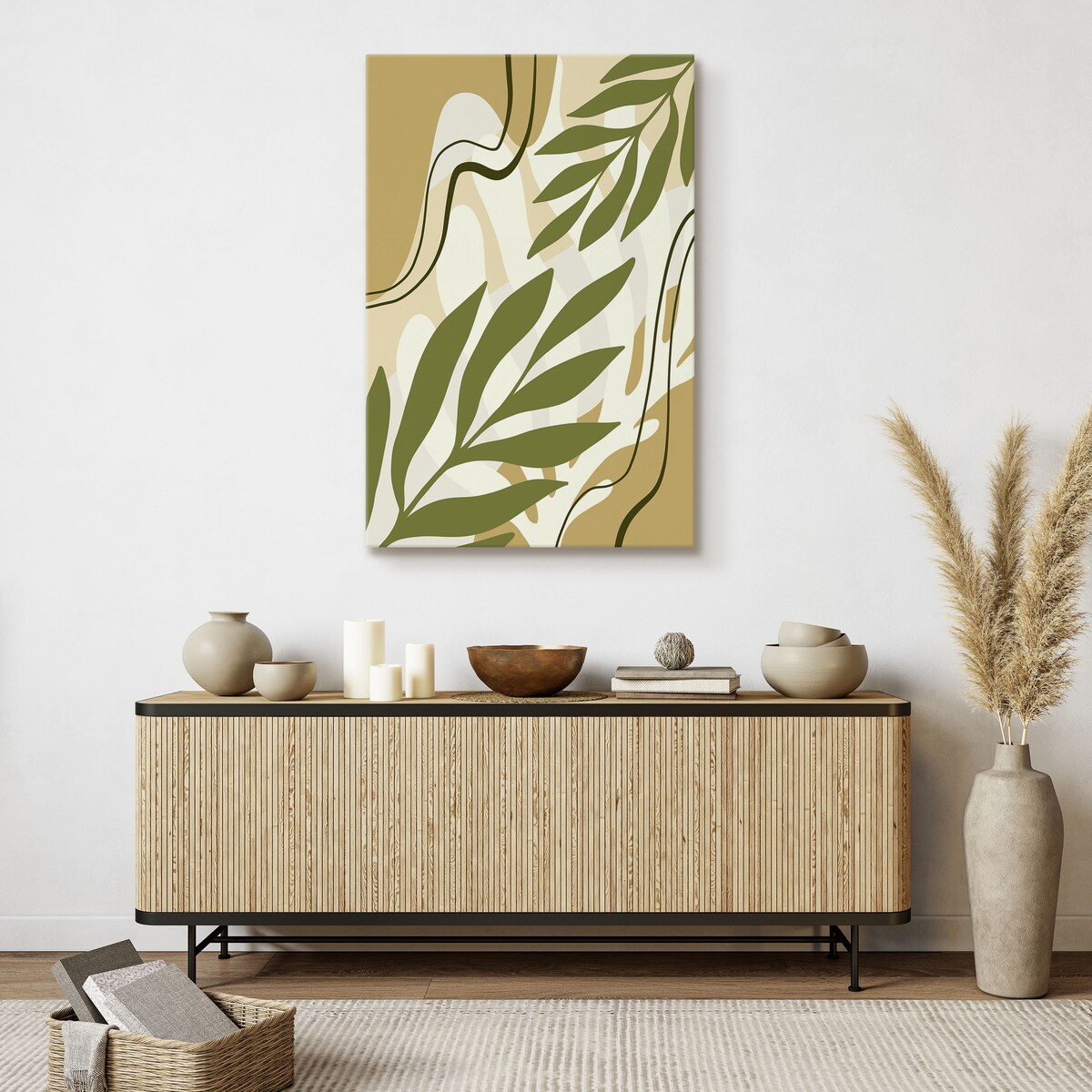 Obraz Egzotyczne Liście 80x120cm