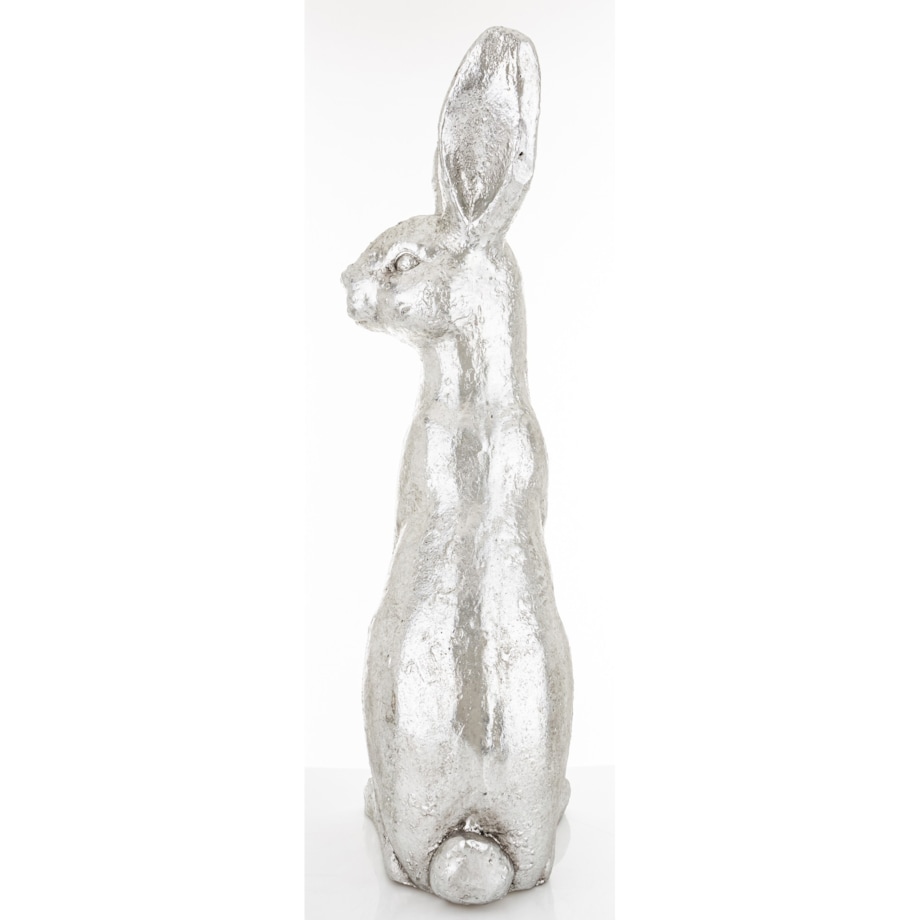 Dekoracja - szaro-brązowy KOGUT 29x21x10,5 cm ażurowy