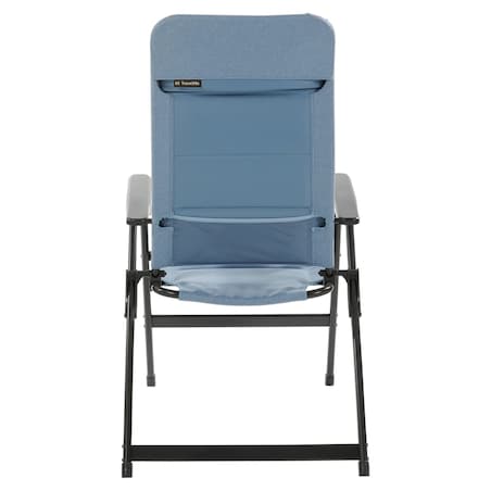 Travellife Krzesło rozkładane Lago Comfort, błękitne