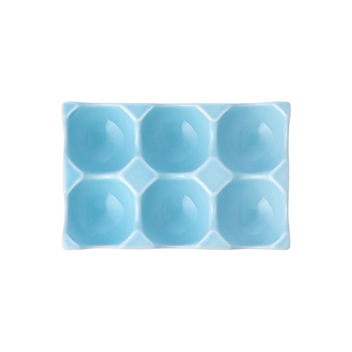 Wytłaczanka do jaj mała 12,7 cm Błękitna GL02