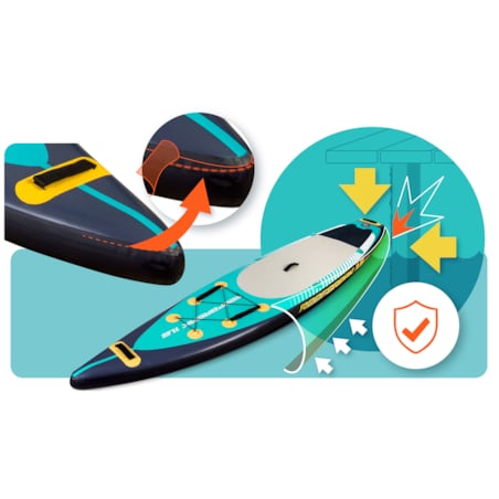 Deska SUP do pływania pompowana Paddle Reefbreak 350cm Neo-Sport