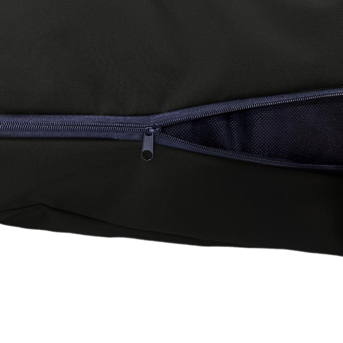 Poduszka Ogrodowa Płaska Pianka Z Zamkiem 60X60 Wodoodporna Czarna