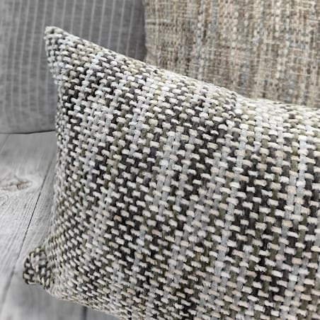 Szaro-Beżowa Poduszka Dekoracyjna Stella 50x30 - melanż