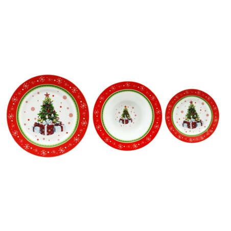 Komplet Talerzy Santa Lila