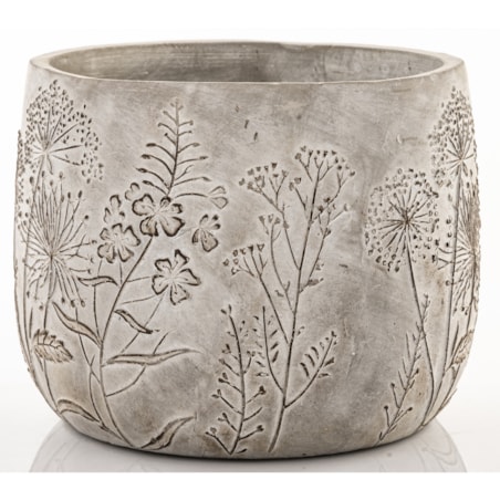 Wazon ceramiczny 36x19x19 cm CONTE czarny