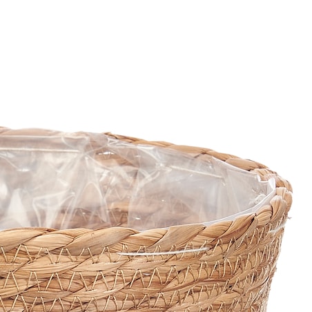 Osłonki na doniczki plecione RUSTIC, 3 sztuki