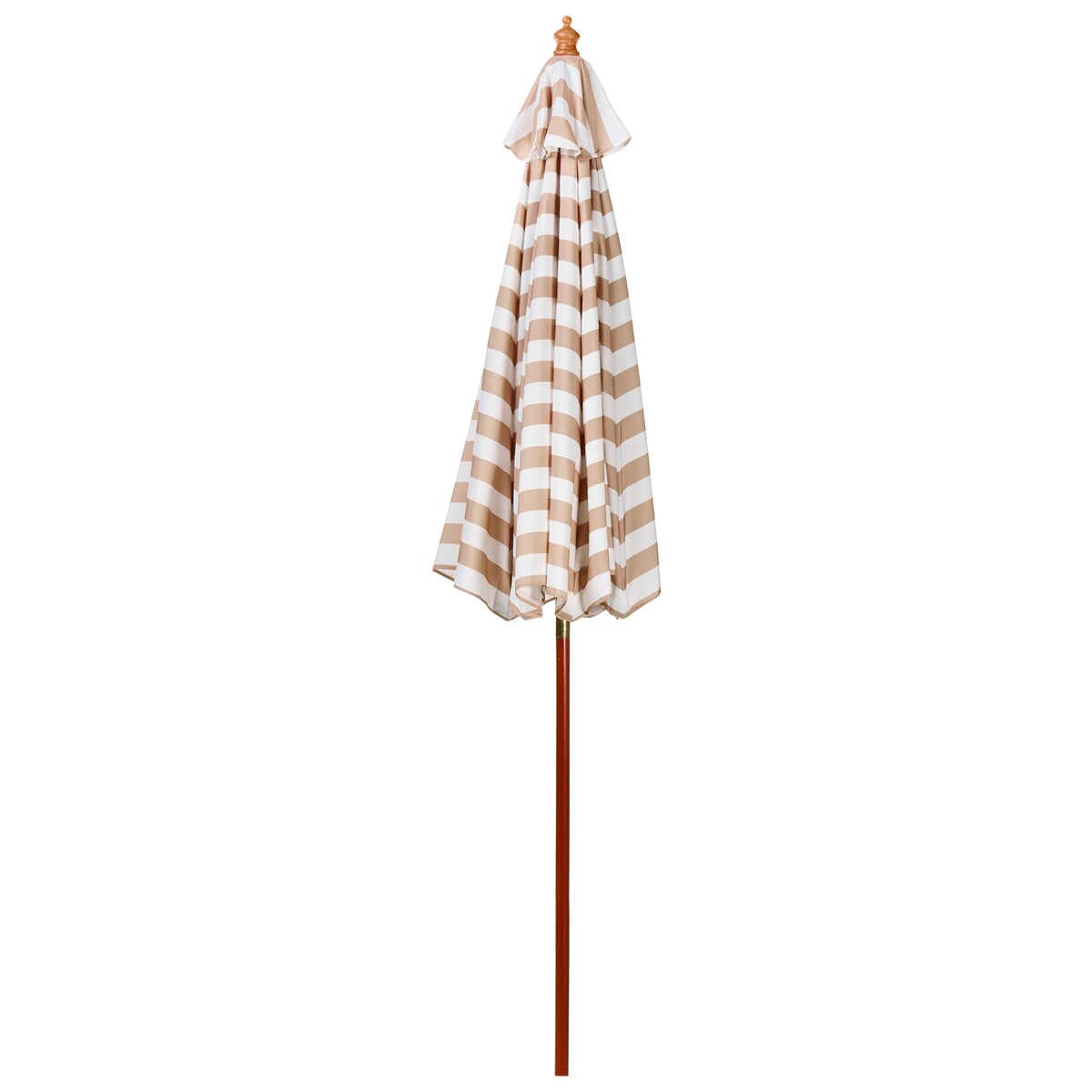Parasol ogrodowy 260 cm FERENTILLO Beżowy/ biały