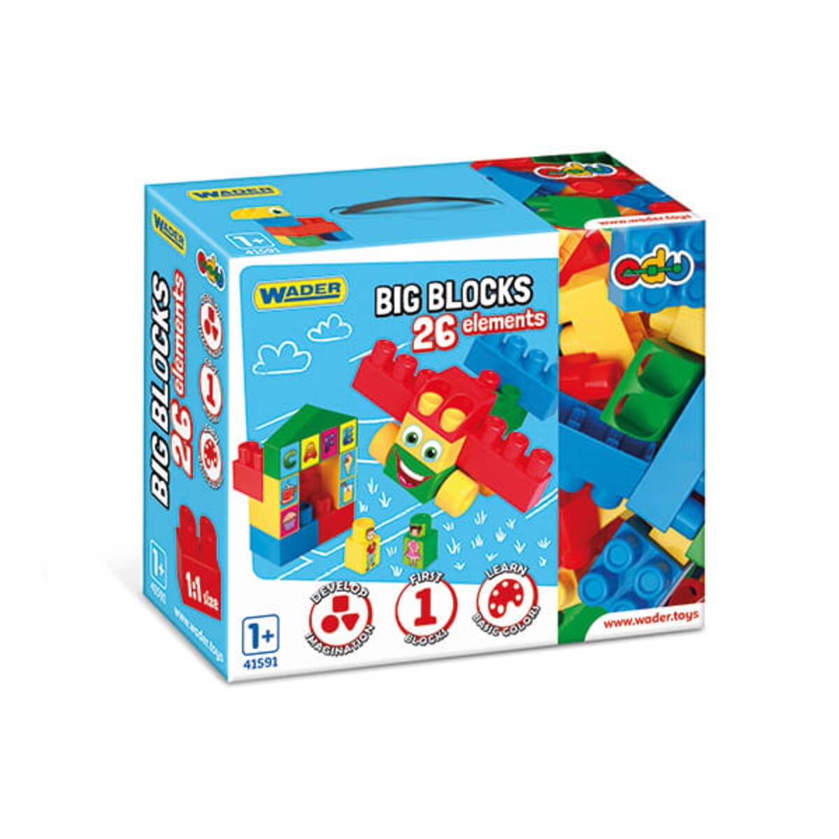 Big Blocks klocki 26el.