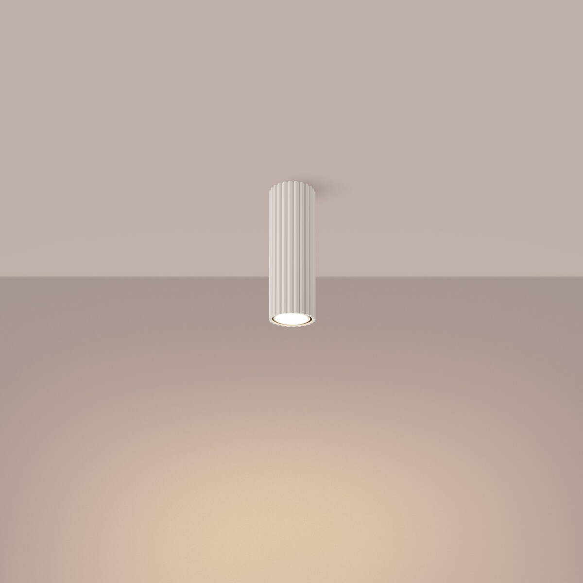 Plafon KARBON 20 beżowy