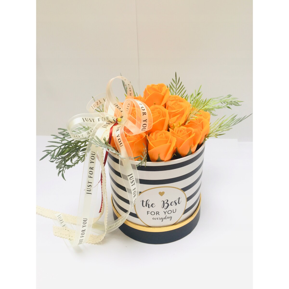 FLOWER BOX DUŻY piękny pachnie kwiaty mydlane na urodziny dzień mamy 18