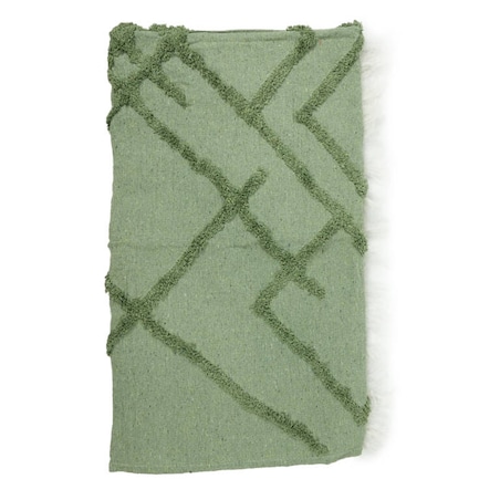 Narzuta z frędzlami, 135 x 150 cm