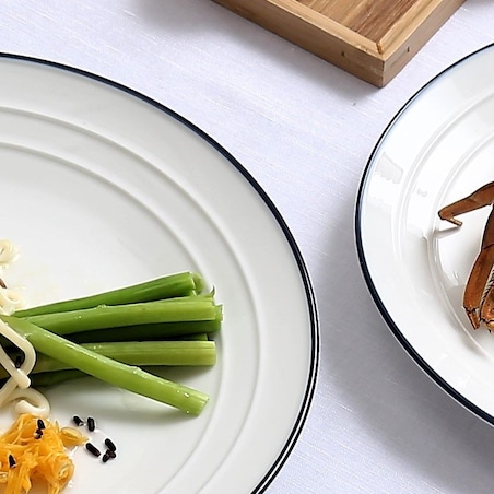 VILLA ITALIA Serwis obiadowy komplet talerzy na 6 osób NOSTALGIA