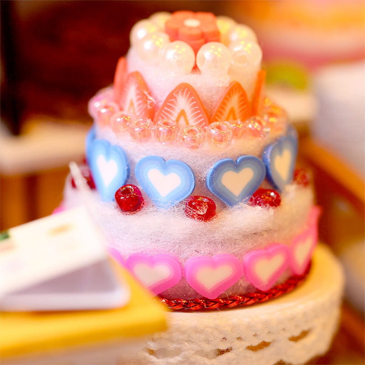 Miniaturowy domek - Ptysiowe marzenie