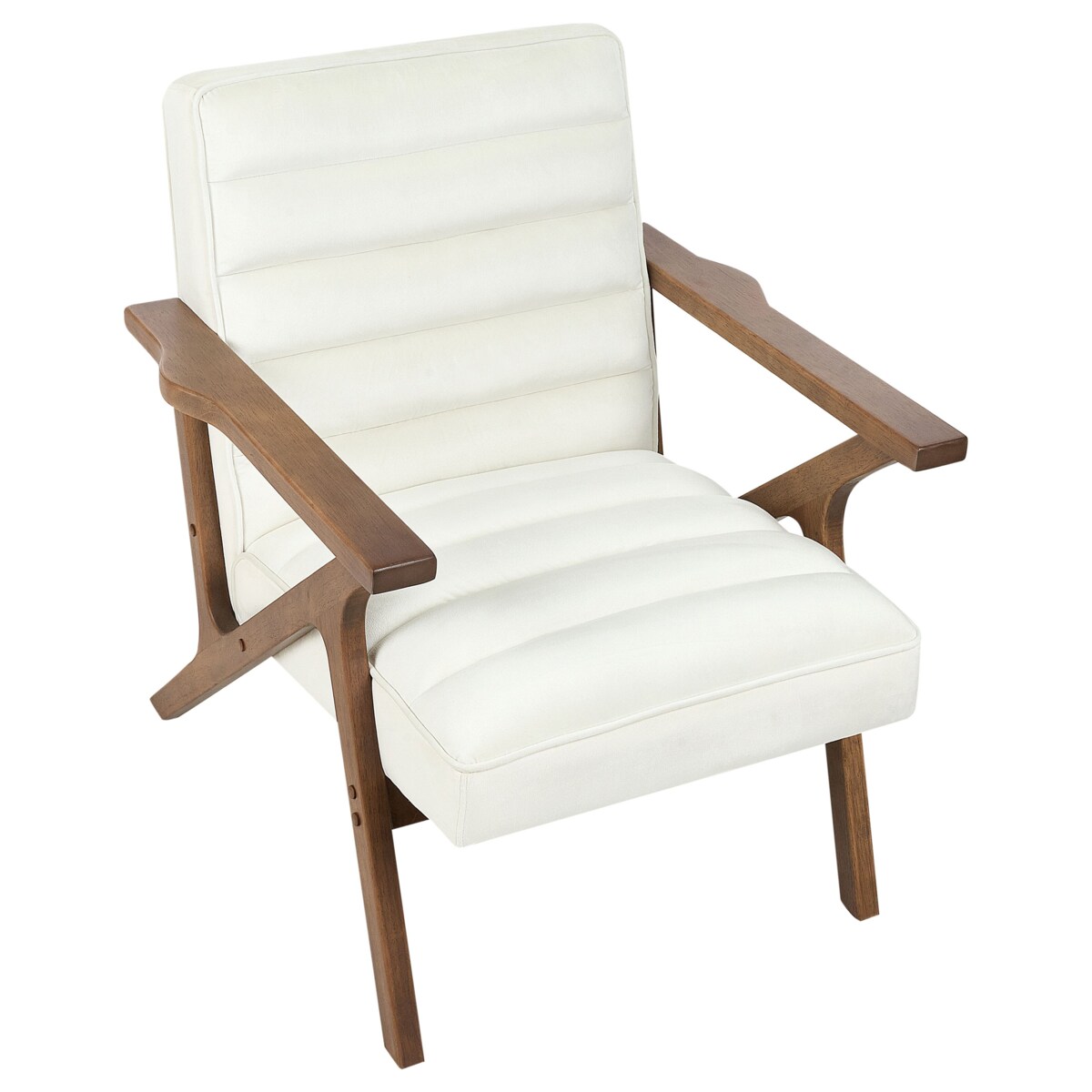 Fotel Złamana biel KISA