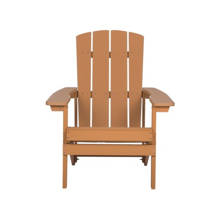 Krzesło ogrodowe jasne drewno ADIRONDACK