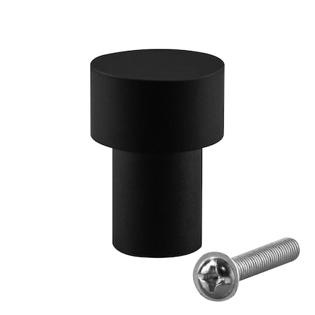 Gałka do mebli czarna uchwyt meblowy klasyczna loft do szafek szuflad
