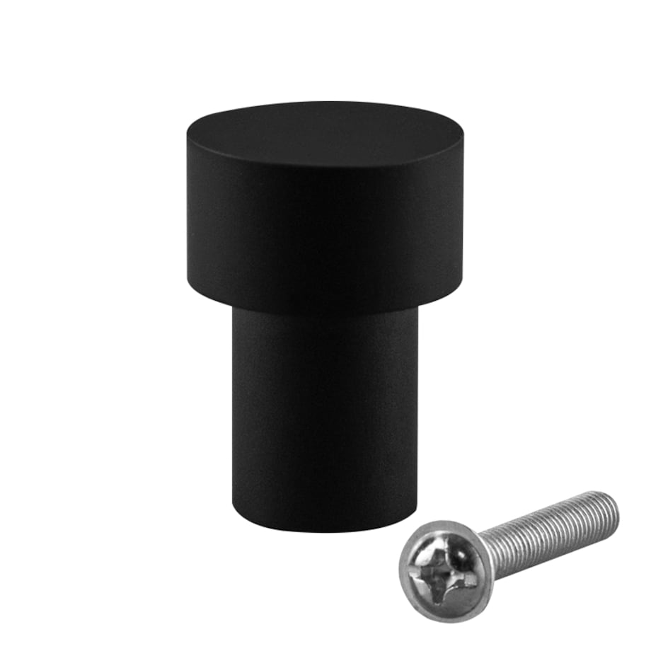 Gałka do mebli czarna uchwyt meblowy klasyczna loft do szafek szuflad