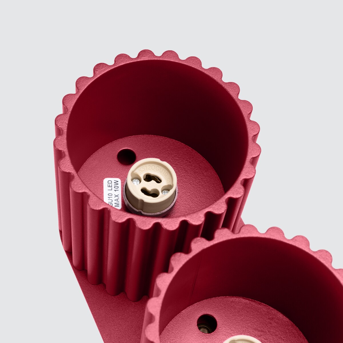 Plafon AURA 2 burgund GU10