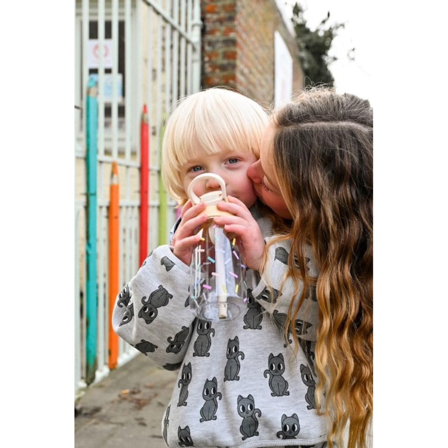 THE COTTON CLOUD butelka tritanowa dla dzieci, Confetti