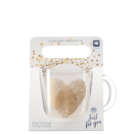 Szklanka 0,4l odcisk palca... EMOZIONE