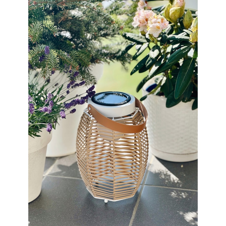 Lampa solarna LED 30 cm stojąca do ogrodu