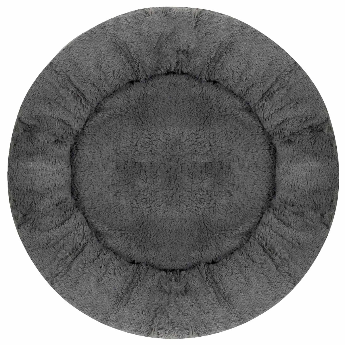 Legowiska Dla Małego Psa Shaggy 50 Cm Rozbieralne Antypoślizgowe Ciemnoszare