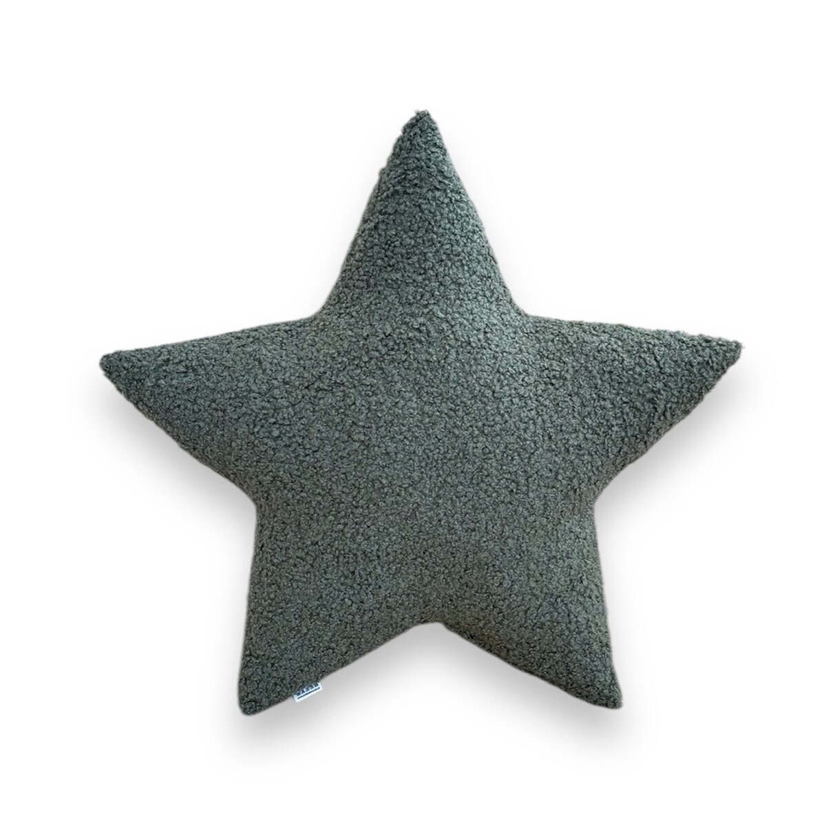 Poduszka Gwiazda boucle zielona