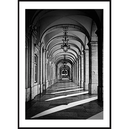 Poster Story, Plakat, Obraz - Łukowy Korytarz, wymiary 30 x 42 cm