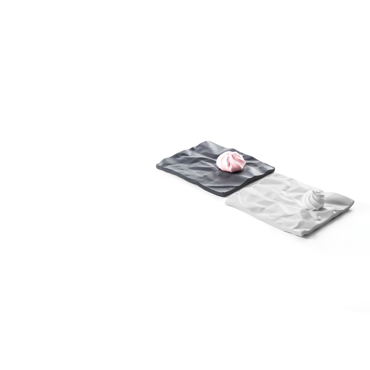 Taca Pogięta Mini 10 cm biała CD01