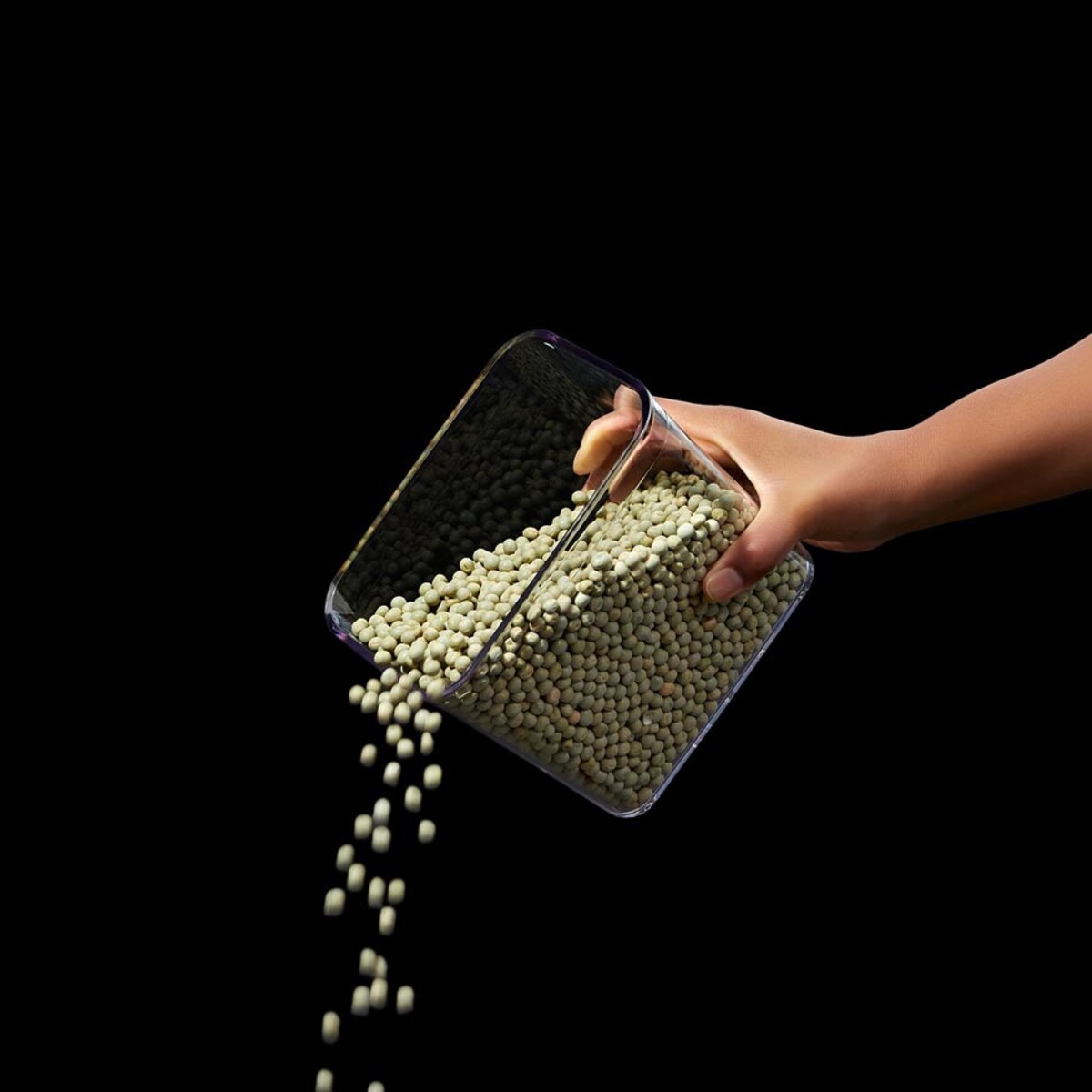 Pojemnik kuchenny kwadratowy Steel Pop, 2600 ml, Oxo