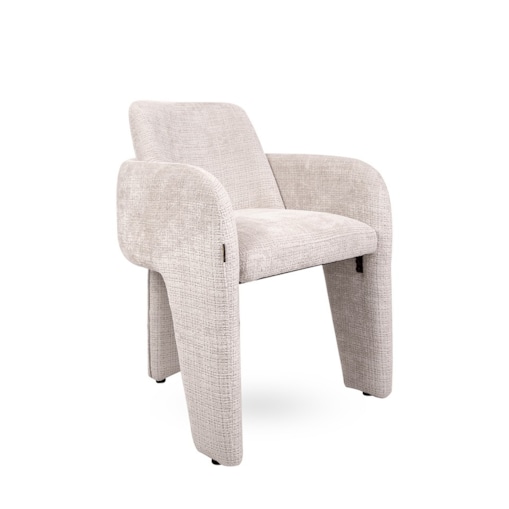 Krzesło tapicerowane LAUREN beżowe