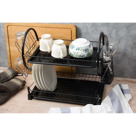 Suszarka do naczyń 2-poziomowa 56x25x39cm BRUNBESTE