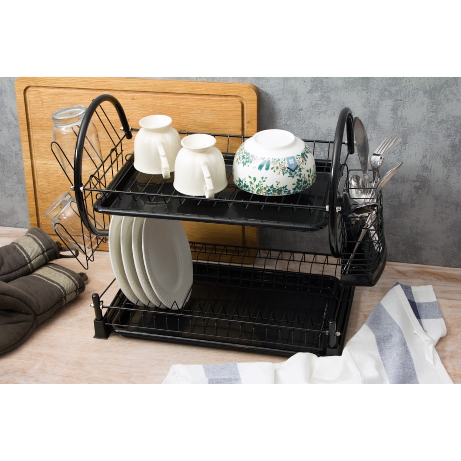 Suszarka do naczyń 2-poziomowa 56x25x39cm BRUNBESTE