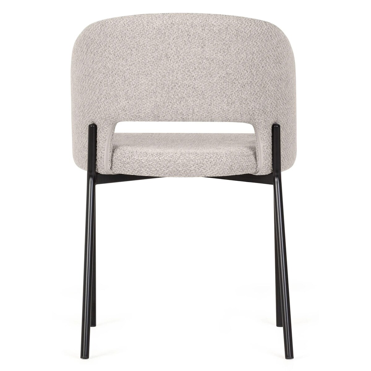 Krzesło tapicerowane beżowe Cort