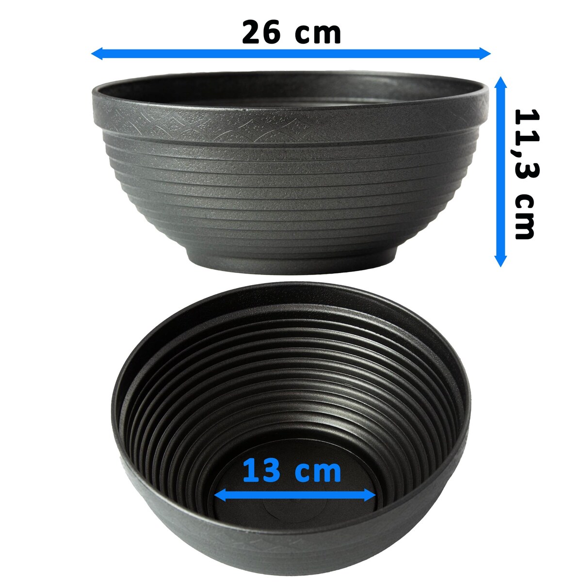 Donica Na Kwiaty 26 Cm Wrzosy Stroik Doniczka Misa Do Domu Ogrodu