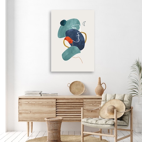 Obraz na płótnie, Abstrakcja geometryczna boho