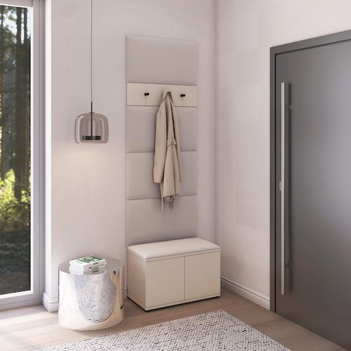 Garderoba Napoli wersja 6 Trinity 01 beżowy Cashmere