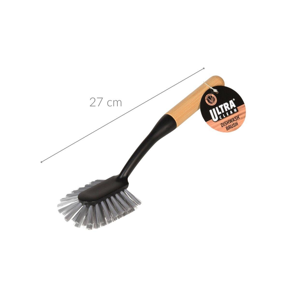 Szczotka do mycia naczyń z bambusową rączką