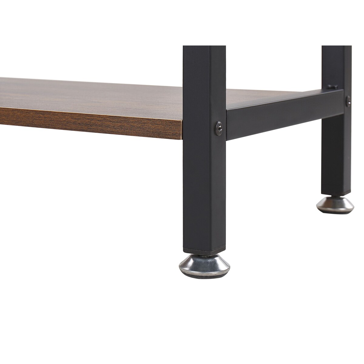 Regał 5 półek ciemne drewno DALE