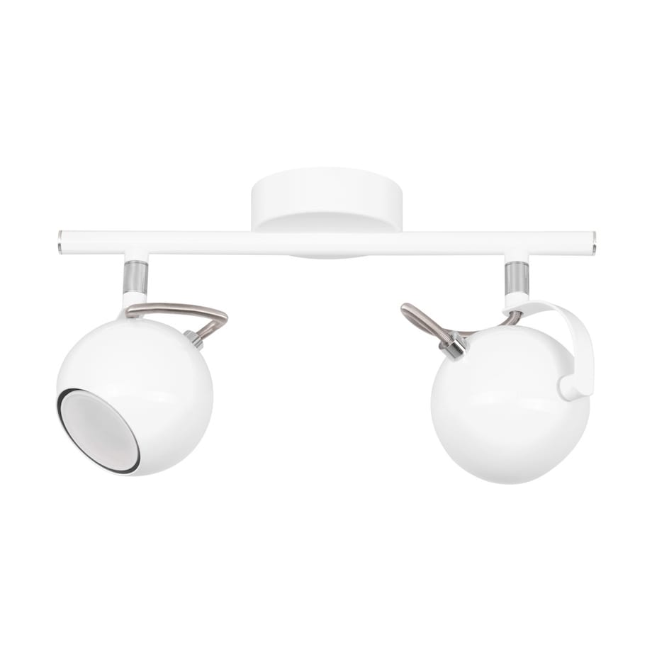 Lampa Sufitowa BRITOP Lighting 2xGU10 6W Chrom i Biel w Klasycznym Designie od Polskiego Producenta, 1 szt.