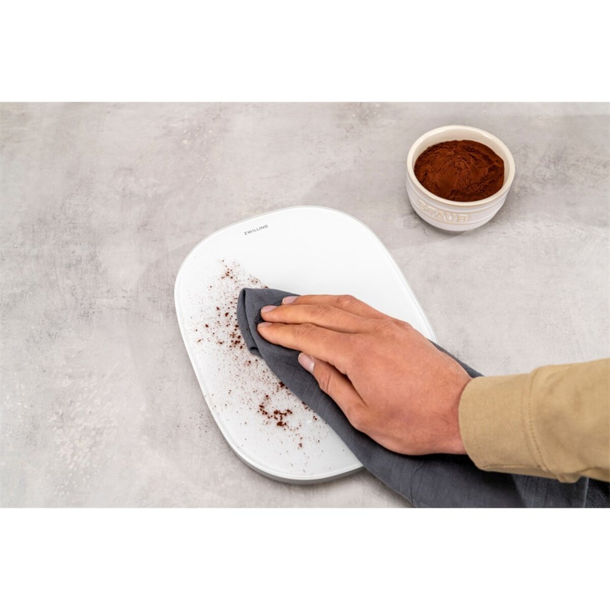 Waga cyfrowa z funkcją ładowania Zwilling Enfinigy - Biały