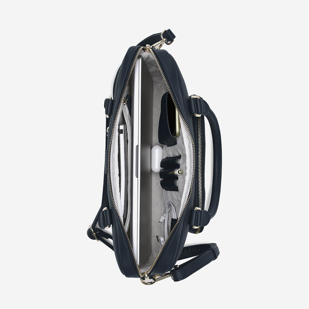 Torba na laptop Stackers Pebble granatowa