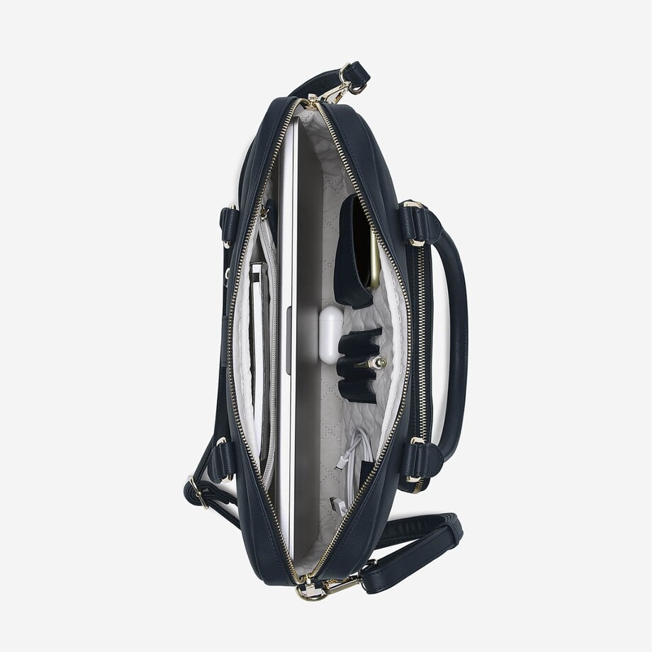 Torba na laptop Stackers Pebble granatowa