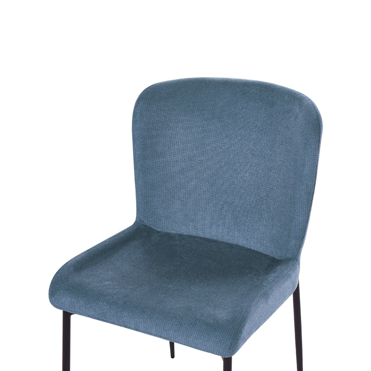 Zestaw 2 krzeseł do jadalni niebieski ADA