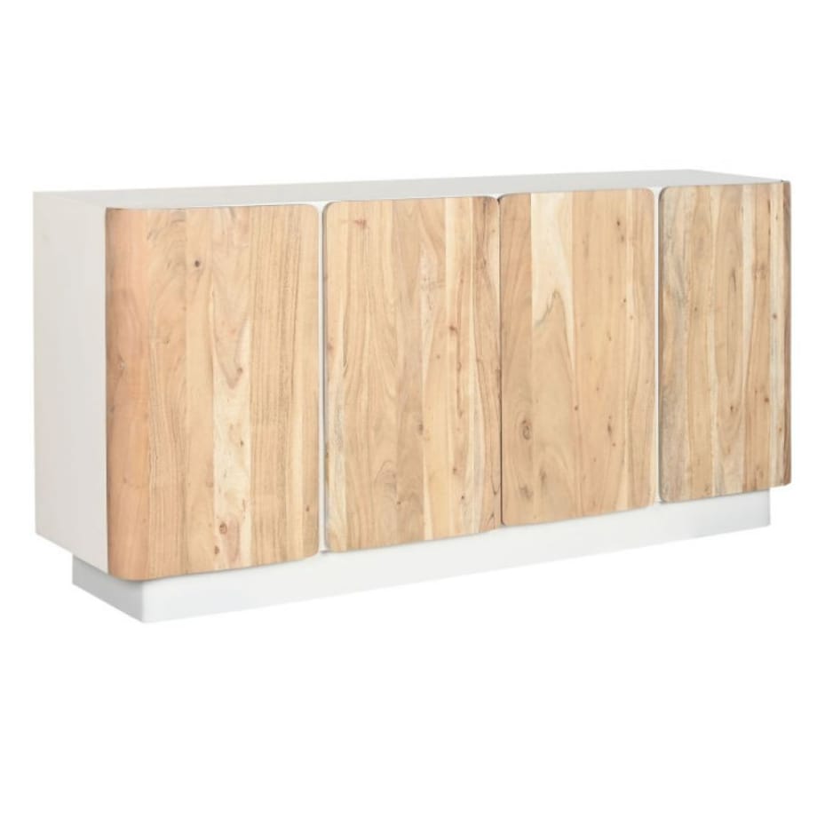 Komoda z drewna mango i akacji 80x170x40 cm AKASJA